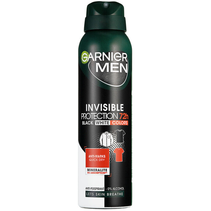 GARNIER mineraalne higistamisvastane pihusti (mineraalide neutraliseerija meestele) 150 ml meestele