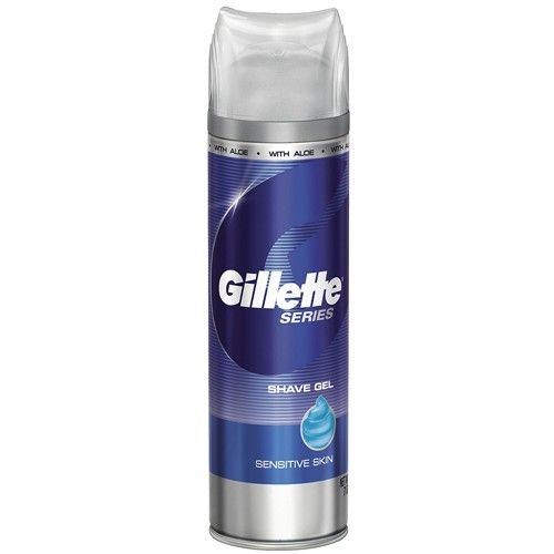 Gillette Gillette Sensitive sērija – skūšanās želeja jutīgai ādai (200 ml) vīriešiem