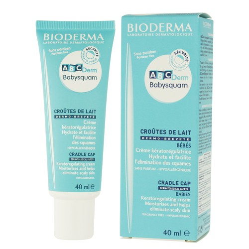 Bioderma ABCDerm Babysquam Cradle Cap kremas (40ml) Unisex