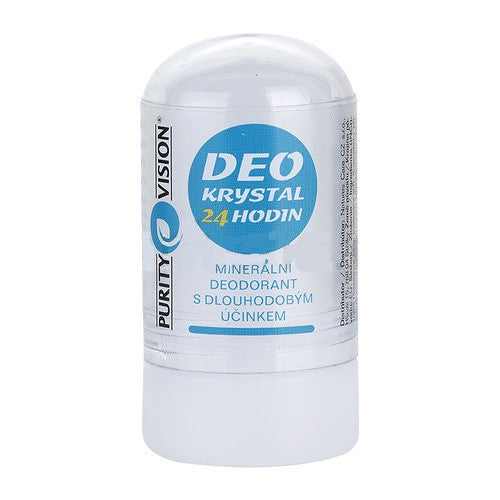 Purity Vision Mineral Crystal Deodorant 24h (120ml) Naistele