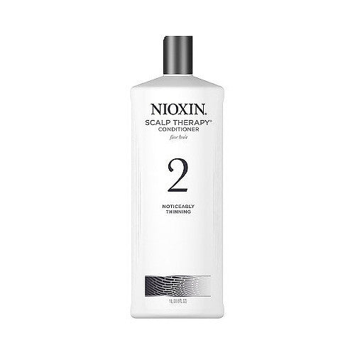 Nioxin „System 2“ galvos odą atgaivinantis kondicionierius, švelnūs plaukai pastebimai slenka (1000ml) Moterims