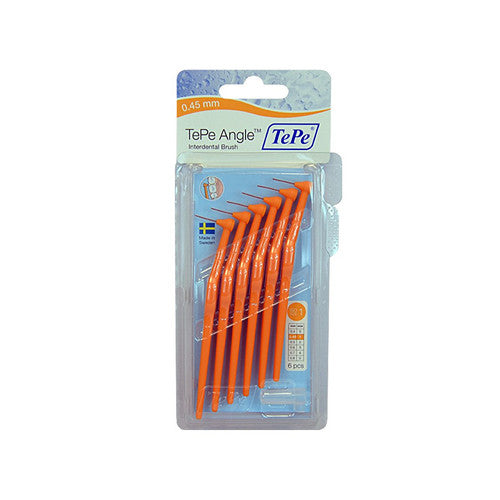 TePe Kampinis tarpdančių šepetėlis (6 vnt.) (0.8 mm zelený) Moterims