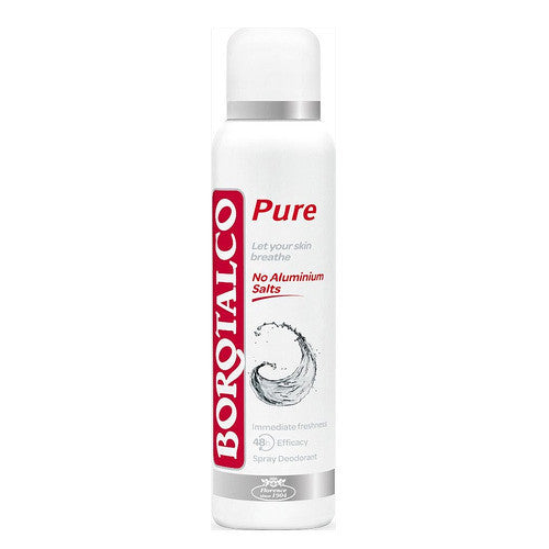 Borotalco Pure Spray Dezodorantas 48h (150ml) Moterims