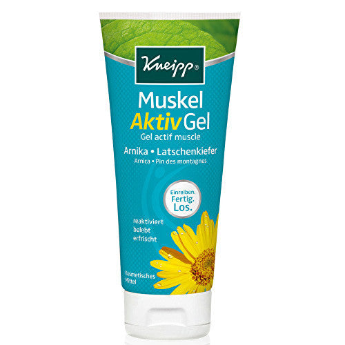 Kneipp Muscle Active gelis su arnika (200ml) Moterims