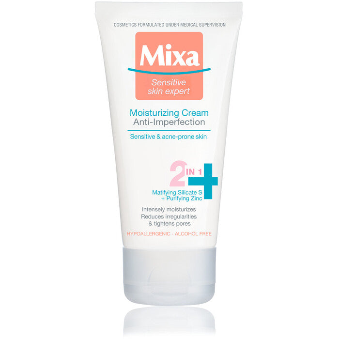 Mixa Sensitive Skin Expert Anti-Imperfection drėkinamasis kremas (50ml) Moterims