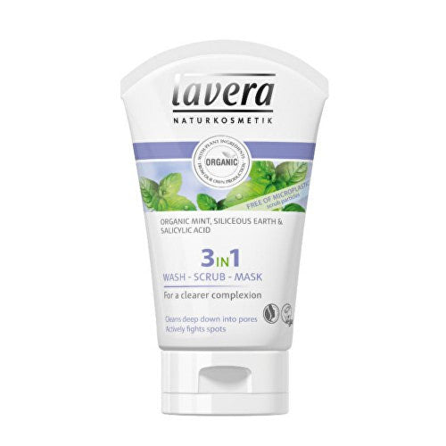 Lavera Plovimas, šveitimas, kaukė 3in1 (125ml) Moterims