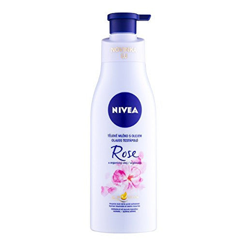 Nivea Oil In Lotion Rose & Argano aliejus 500ml