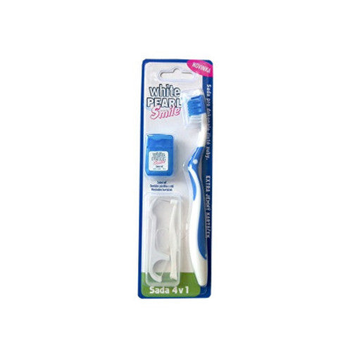 VitalCare 4p1 White Pearl Smile dantų priežiūros rinkinys