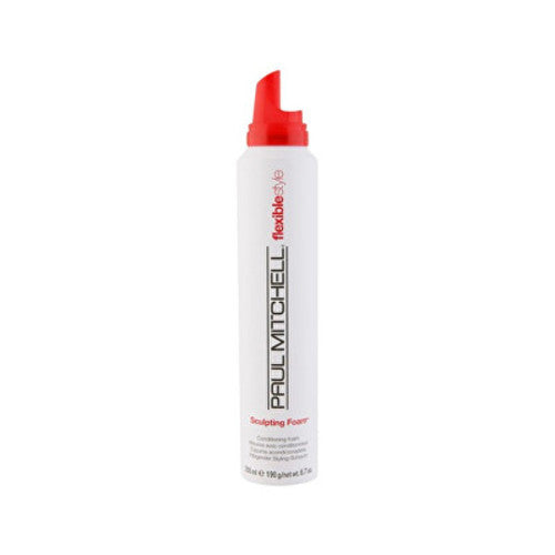 Paul Mitchell Caring formavimo putos lanksčiai, sustiprinančiai šukuosenai Flexible Style (Sculpting Foam) 200 ml