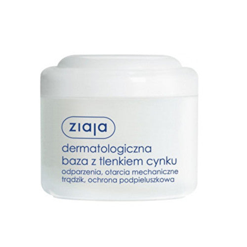 Ziaja dermatoloģiskā hipoalerģiskā bāze ar cinka oksīdu 80 ml sievietēm