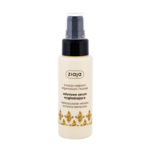 Ziaja glotninamasis serumas sausiems ir pažeistiems plaukams Argan & Tsubaki aliejai 50 ml
