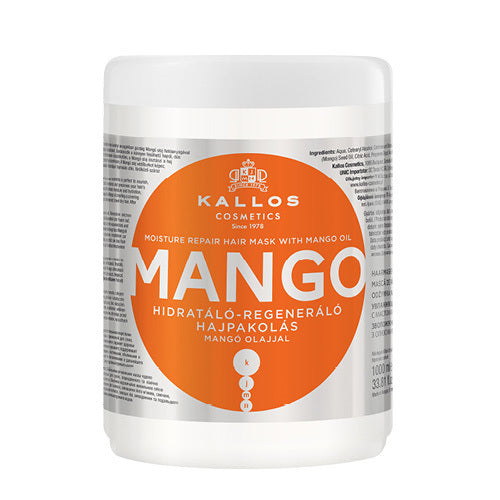 Kallos mitrinoša maska ar mango eļļu (mango maska) (275ml) sievietēm