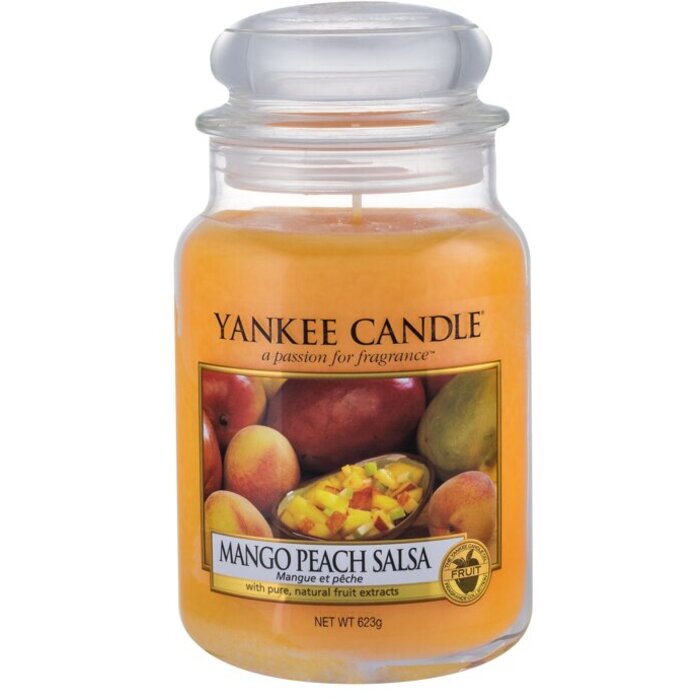 Yankee Candle Mango Peach Salsa Žvakė (mango ir persikų) – kvapioji žvakė 104.0g 104.0g