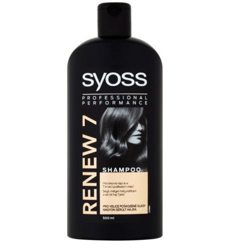 Syoss Šampūns ļoti bojātiem matiem Renew 7 (šampūns) 500 ml Sievietēm