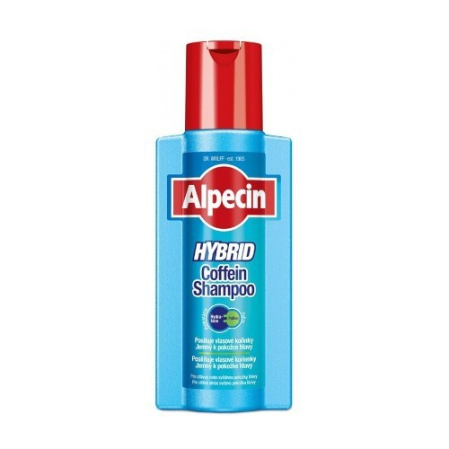 Alpecin Hybrid Caffeine Shampoo – kofeino šampūnas vyrams jautriai galvos odai (250ml) Vyrams