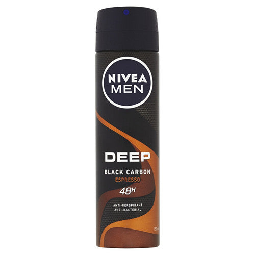 Nivea meeste sügav espresso higistamisvastane sprei 150 ml meestele