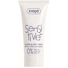 Ziaja Raminantis dieninis kremas SPF 20 Sensitiv e 50 ml 50ml
