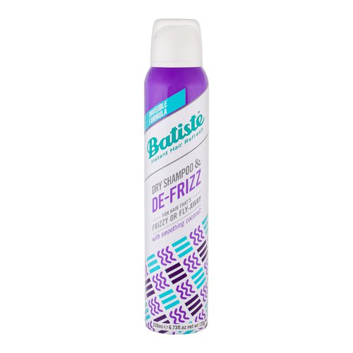 Batiste Sausas šampūnas garbanotiems ir nepaklusniems plaukams De-Frizz (Dry Shampoo) 200 ml (200ml) Moterims