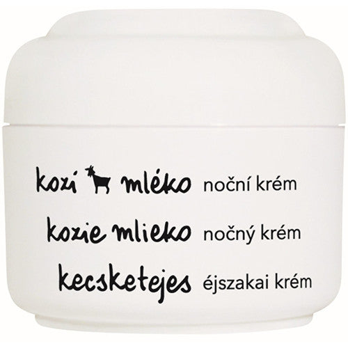 Ziaja Naktinis atkuriamasis kremas sausai odai Ožkos pienas 50 ml