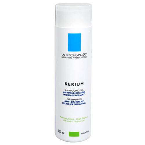 La Roche-Posay Gelinis šampūnas nuo riebių pleiskanų KERIUM 200ml