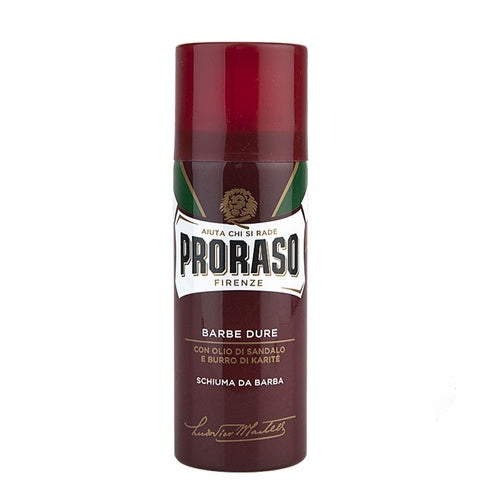 „Proraso Red“ skutimosi putos – skutimosi putos su taukmedžio sviestu