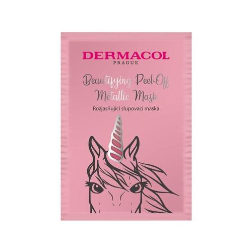 Dermacol Beautifying Peel-off Metalic Mask veido kaukė, skaistinanti