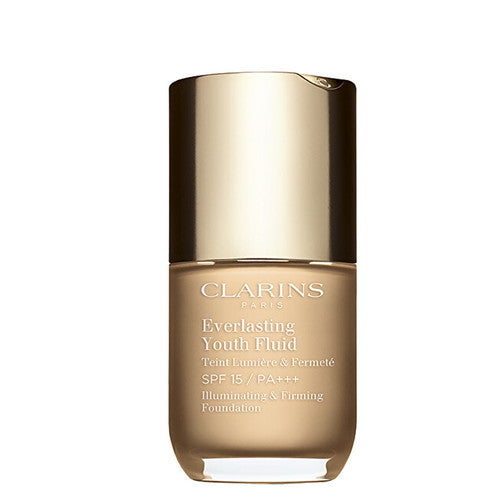 Clarins Everlasting Youth Fluid izgaismojošs un nostiprinošs tonālais krēms - šķidrs grims 30 ml (tonis 113) sievietēm