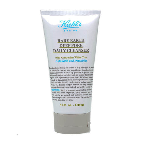 Kiehls Rare Earth Deep Pore Daily Cleanser – valomasis gelis, sumažinantis poras 150ml