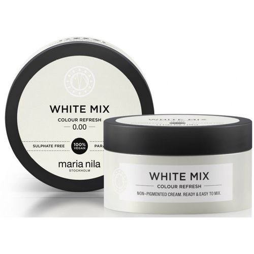 Maria Nila White Color Refresh Mask – maitinamoji kaukė be spalvinių pigmentų, kad užbaigtų pastelinius atspalvius