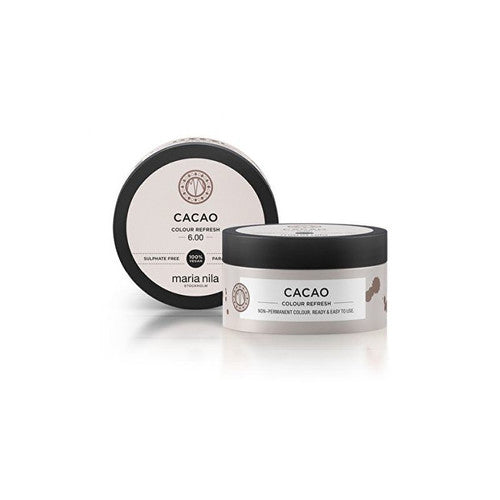Maria Nila Cacao Color Refresh Mask – švelni maitinamoji kaukė be nuolatinių spalvų pigmentų