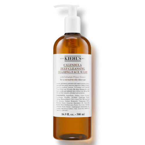 Kiehls Calendula giliai valomasis putojantis veido prausiklis - giliai valomasis gelis