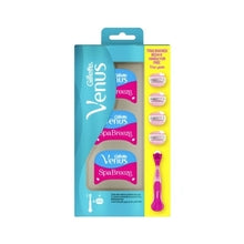 Gillette „Venus Breeze“ moteriškas skustuvas + 4 galvutės Moterims