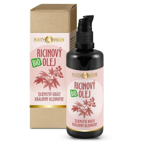 Purity Vision Ekologiškas ricinos aliejus 100ml Moterims