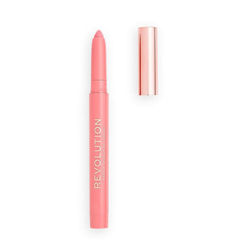 Makeup Revolution Revolution Velvet Kiss Lip Crayon - Kreminiai lūpų dažai lūpdažis 1,2 g (Chauffeur) Moterims