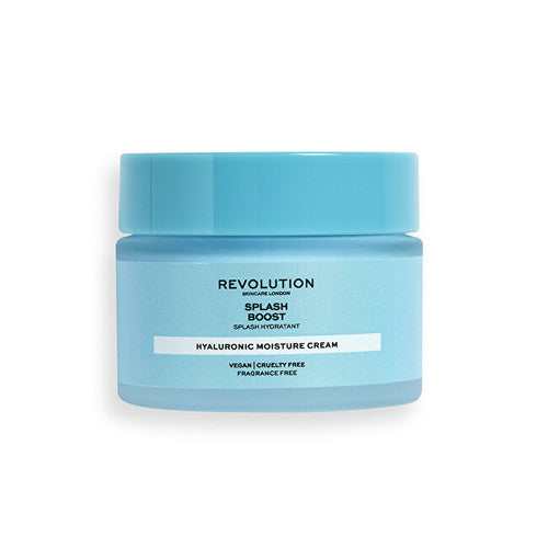 Revolution Skincare Skincare Splash Boost su hialurono rūgštimi – drėkinamasis kremas 50ml