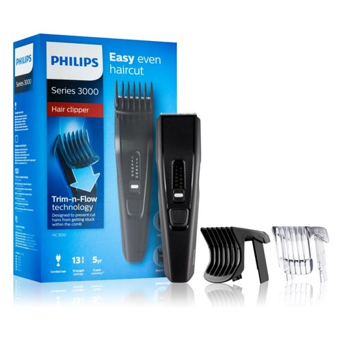„Philips“ plaukų kirpimo mašinėlė serija 3000 (HC3510 / 15) – plaukų ir barzdos kirpimo mašinėlė