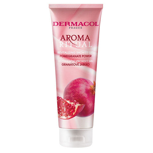 Dermacol Aroma Ritual Pomegranate Power Revitalizing dušo želė (Granatas) – Revitalizing dušo želė (250ml) Moterims