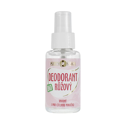 Purity Vision Organic roosa deodorant (50ml) naistele