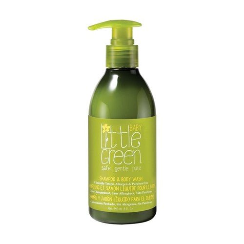 Little Green Kūdikių šampūnas & Body Wash – šampūnas ir dušo želė kūdikiams 240ml