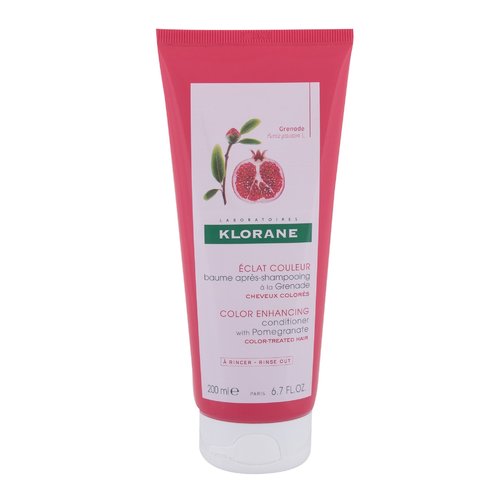 Klorane Granatų spalvą gerinantis kondicionierius – kondicionierius dažytiems plaukams 200ml Moterims