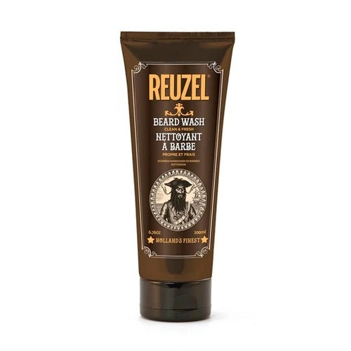 Reuzel Išvalyti ir Fresh Beard Wash – minkštinantis barzdos ir veido valymo gelis (200ml) Vyrams