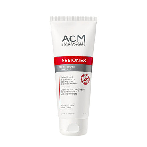 ACM Sébionex Cleansing Gel – valomasis gelis probleminei odai (200ml) Moterims