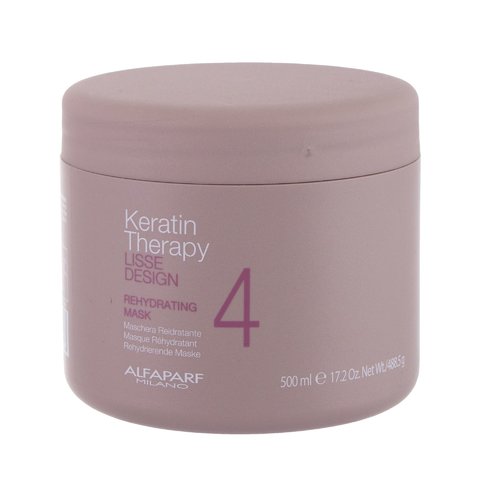 Alfaparf Milano Keratin Therapy Lisse Design Rehydrating Mask - Drėkinamoji plaukų kaukė