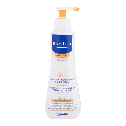 Mustela Bébé Nourishing Cleansing Gel with Cold cream – dušas želeja (300ml) Sievietēm