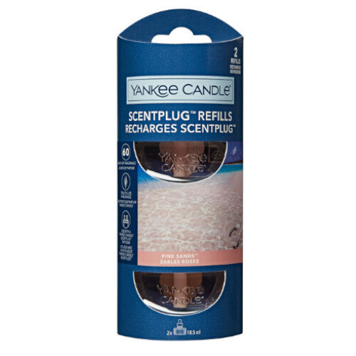 Yankee Candle Pink Sands ScentPlug Refills – elektrinių mašinų pildymas 18.5ml 18.5ml