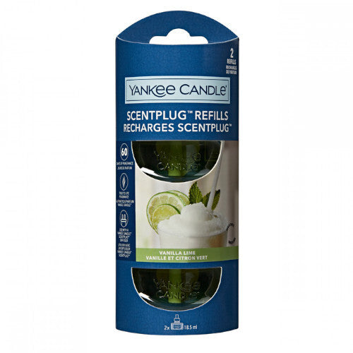 Yankee Cirle Vanilla Lime ScentPlug užpildai (elektrinio skustuvo užpildai) (18.5ml) Unisex