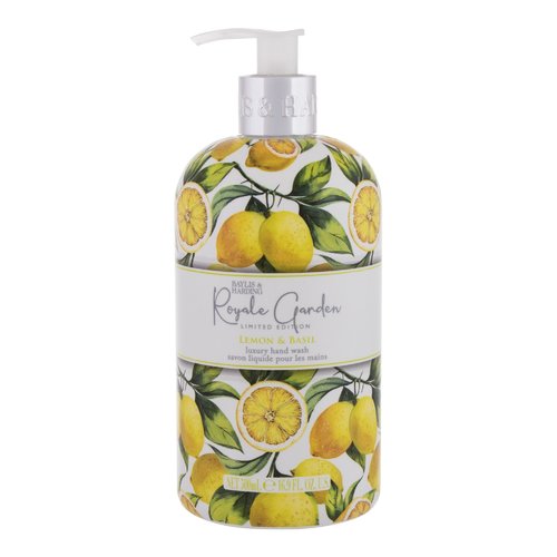 Baylis ir Harding Rankų plovimas Royale Garden Lemon ir Bazilikas (citrina ir bazilikas) – skystas rankų muilas (500ml) Moterims