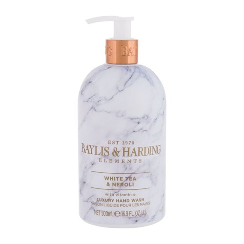 Baylis ir Harding Rankų plovimo elementai Baltoji arbata ir Neroli – skystas rankų muilas (500ml) Moterims