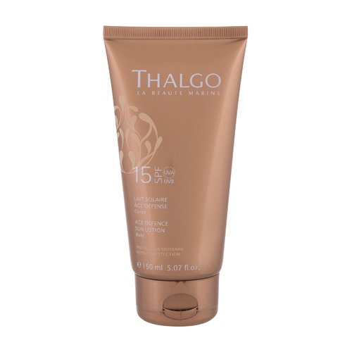 „Thalgo Age Defense“ apsauginis losjonas nuo saulės su SPF15 – atjauninantis įdegio losjonas