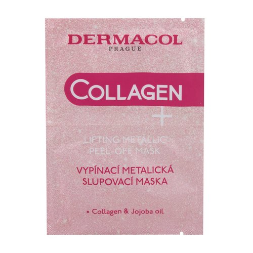 Dermacol Collagen+ Lifting Metallic Peel-Off Mask – näomask (15ml) naistele